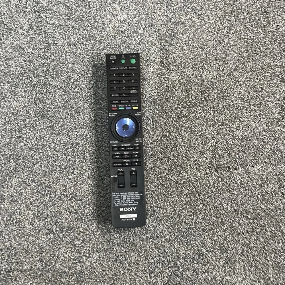 Sony RMT-B101A OEM Blu-Ray DVD Player Remote Control BD Genuine Black